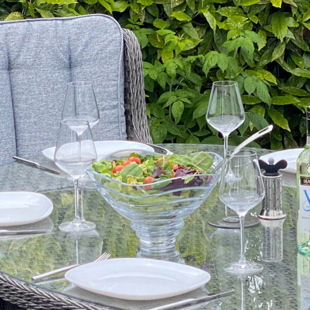 Boston - 8 Seater Round Set (Dark Grey) - Image 2