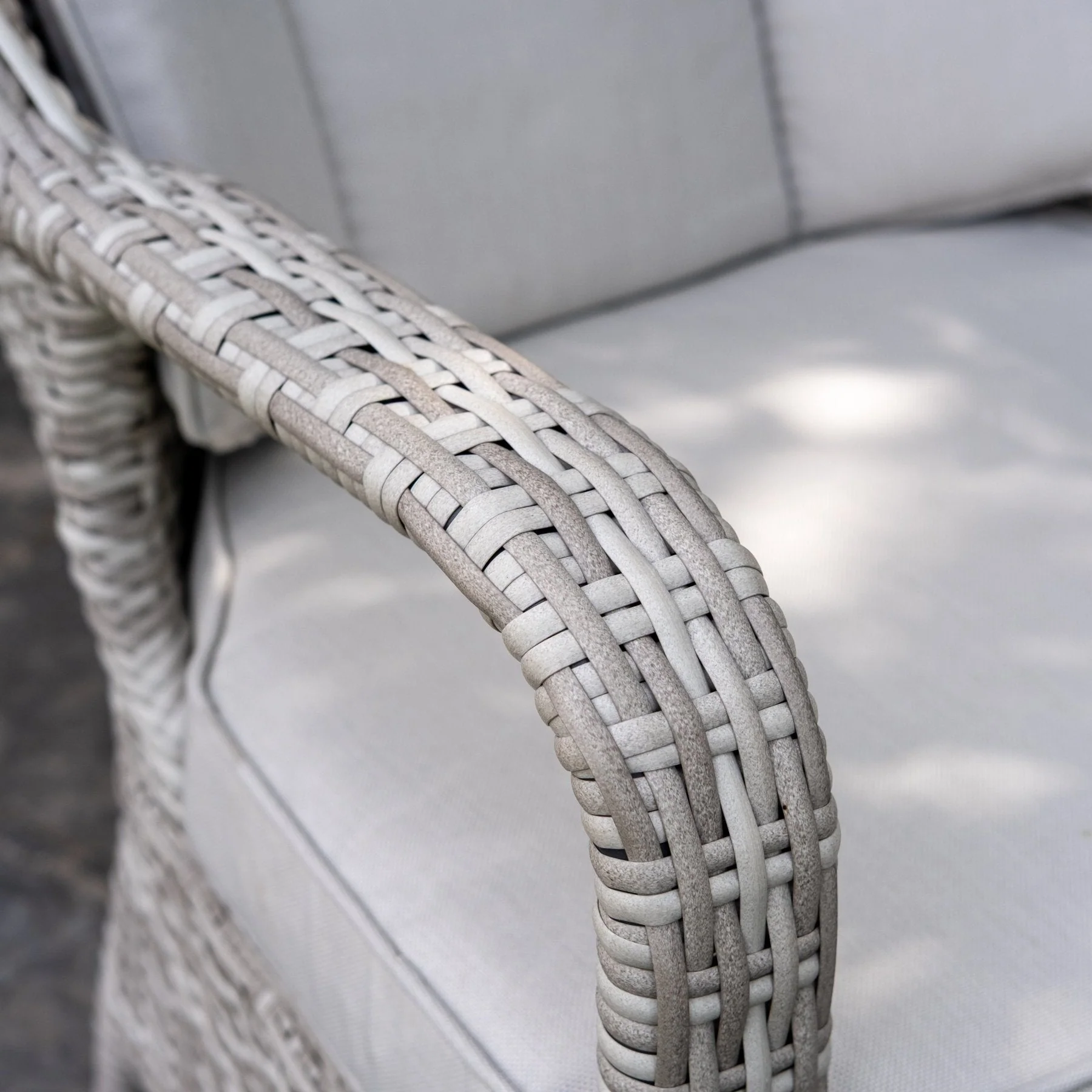 Parma - 8 Seater Set with 170cm Round Table (White Washed) - Image 10