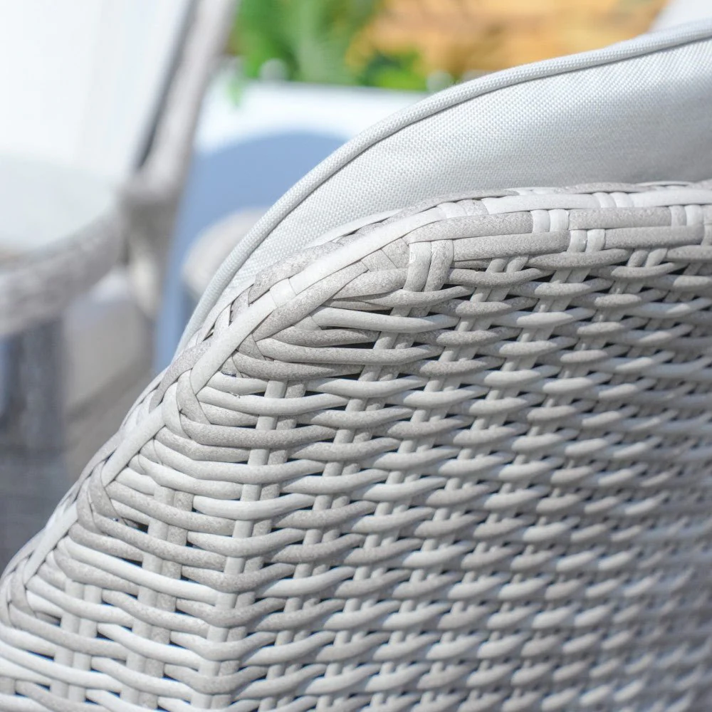 Parma - 8 Seater Set with 170cm Round Table (White Washed) - Image 4