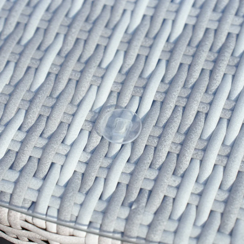 Parma - 8 Seater Set with 170cm Round Table (White Washed) - Image 8